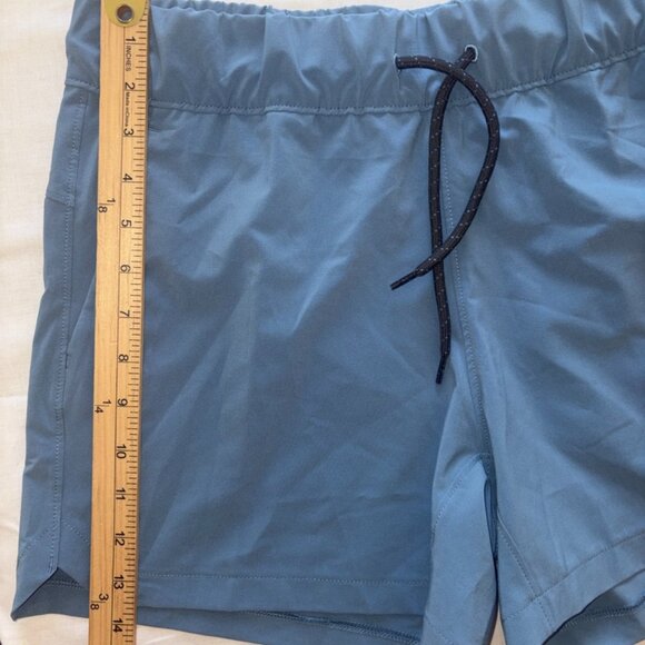 Free Fly Apparel Women's Pull On Shorts Blue Size M Like New Condition - Picture 6 of 8